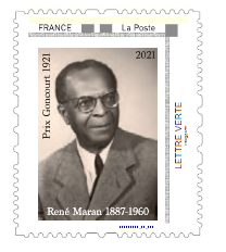 Timbre 4, René Maran